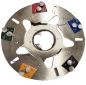 Preview: Stainless steel diamond grinding disc - 406 mm Ø