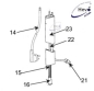 Preview: Nr. 23 Deichselstange Hevo-Pro-Line® A 45