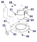 Preview: Nr. 47 Trolley frame Hevo-Pro-Line® CB 80-2K