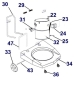 Preview: Nr. 23 Drain hose Hevo-Pro-Line® CB 60-2K