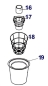 Preview: Nr. 19 Filtertuch mit Haltering Hevo-Pro-Line® CB 90-2