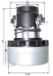 Preview: Vacuum motor Astro Vac DL1200B