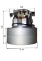 Preview: Vacuum motor Numatic HENRY TURBO HVR200T