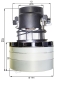 Preview: Vacuum motor for Factory Cat TomCat 2600 C