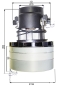 Preview: Vacuum motor for Portotenica Lavamatic 100 BT 70