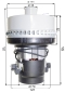 Preview: Vacuum Motor Comac Simpla 50 B-BT - 24 V ├►02-2013