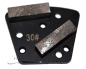 Preview: Stainless steel diamond grinding disc with Vibration damper - 406 mm Ø