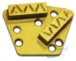 Preview: Metal diamond abrasive segment 6 holes M 8 - Grain 16 - Grain 100