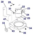 Preview: Nr. 23 Ablaufschlauch Hevo-Pro-Line® CB 85-3K