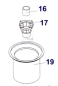 Preview: Nr. 19 Filtertuch mit Haltering Hevo-Pro-Line® CB 300