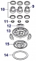 Preview: Nr. 11 Distanzring Lufteinlass Hevo-Pro-Line® CB 85-3K