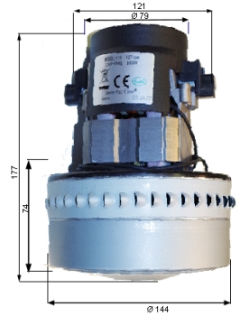 Vacuum motor SantoEmma SW30