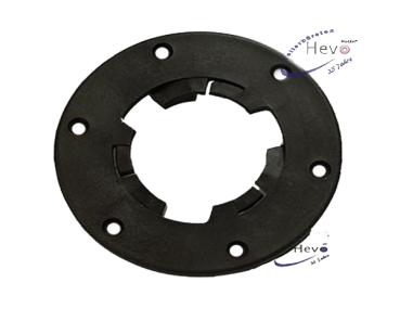 Dom - Treibteller Igelbelag mit CL blau - 330 mm Ø