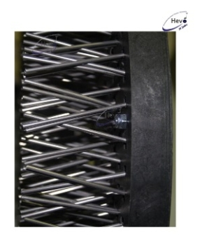 Steel wire brush 2.0 mm - 380 mm Ø