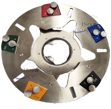 Stainless steel diamond grinding disc - 406 mm Ø