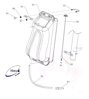 Nr. 91 Befestigungsblech Hevo-Pro-Line® A 17