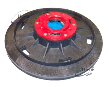 Dom - Treibteller Igelbelag mit CL blau - 460 mm Ø