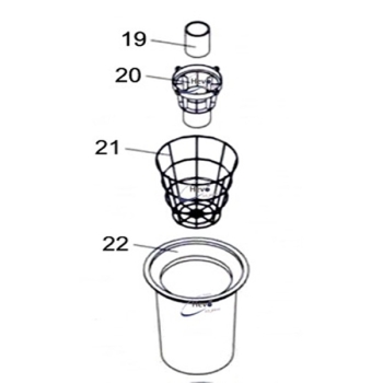 Nr. 21 Korb für Filter Hevo-Pro-Line® CT 60-2K