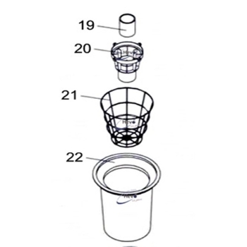 Nr. 21 Filter basket Hevo-Pro-Line® CT 80-2K