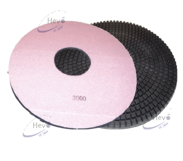 Diamond abrasive - pad 400 x 8 mm Ø = 16" - Grain 50 - Grain 3000