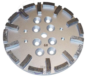Diamond grinding wheel 250 mm Ø - Grain 6 - Grain 300