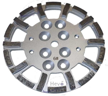 Diamond grinding wheel 250 mm Ø - Grain 6 - Grain 300