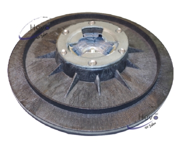 Dom - Schleifteller Moosgummibelag - 406 mm Ø