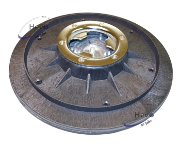 Grinding plate with fastening strap - 406 mm Ø