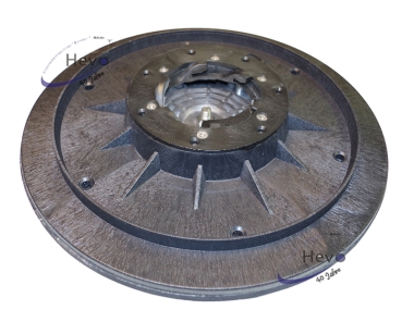 Dom - Schleifteller Klett - Vollbelag - 406 mm Ø