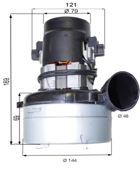 Vacuum motor Cleanfix RA 800 Sauber - RA 800 Sauber CADS