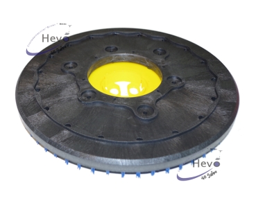 Borsten - Treibteller mit CL gelb - 380 mm Ø