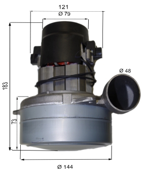 Saugmotor Duovac SYM-04E