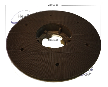 Dom - Treibteller Klett - Vollbelag - 406 mm Ø