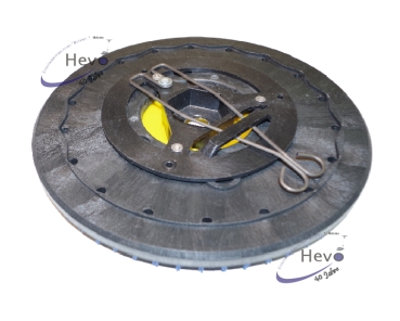 Borsten - Treibteller mit CL gelb - 330 mm Ø