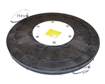 Treibteller Igelbelag mit CL gelb - 360 mm Ø