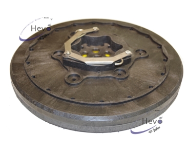 Borsten - Treibteller mit CL gelb - 330 mm Ø