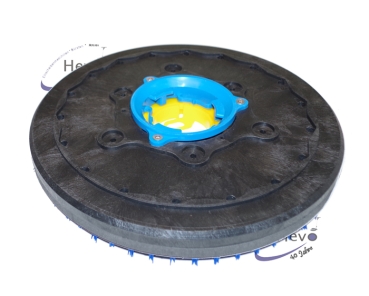 Borsten-Treibteller mit CL gelb - 460 mm Ø