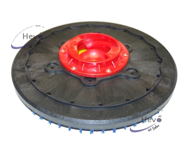 Borsten-Treibteller mit CL gelb - 460 mm Ø