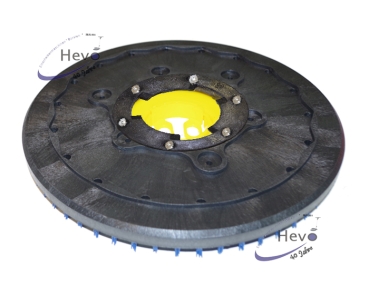 Borsten-Treibteller mit CL gelb - 480 mm Ø