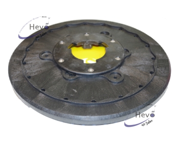 Treibteller Igelbelag mit CL gelb - 480 mm Ø