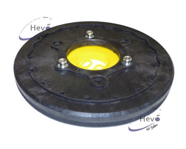 Pad holder with CL - 430 mm Ø