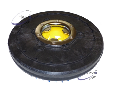 Borsten - Treibteller mit CL gelb  - 360 mm Ø