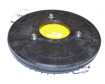 Borsten - Treibteller mit CL gelb  - 406 mm Ø