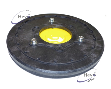 Pad holder with CL - 480 mm Ø