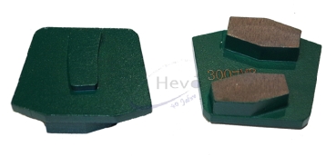 Metal diamond abrasive segment Klindex - Grain 6 - Grain 300