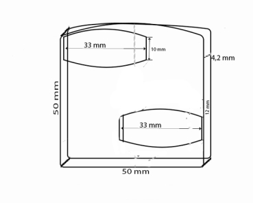 Diamant-Segment Husqvarna - Korn 16 - 150 - PKD