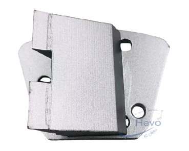 Metal diamond abrasive segment 3 holes M6 - Grain 16 - Grain 100