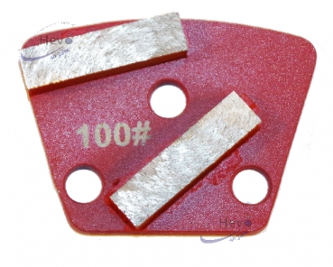 Edelstahl Schleifteller m. Schwingungsdämpfer + Magnet System - 406 mm Ø - Korn 16 - Korn 100