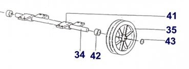 Nr. 41 Achsenhalter Hevo-Pro-Line® CB 90-2
