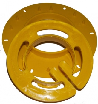 Pad centering CL yellow click system incl. 3 screws